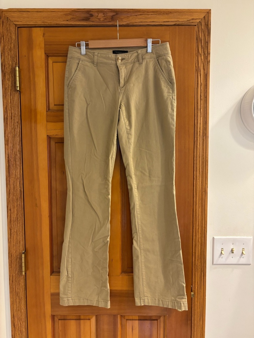 Y2K Vintage Aeropostale curvy classic khaki twill pants 6 long